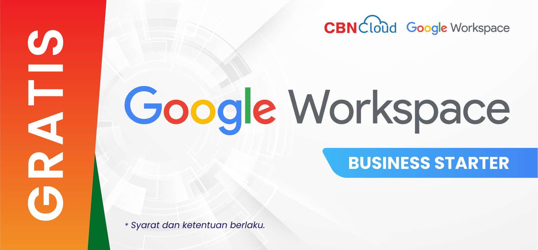 Promo Google Workspace (Gratis Hingga 5 Lisensi)